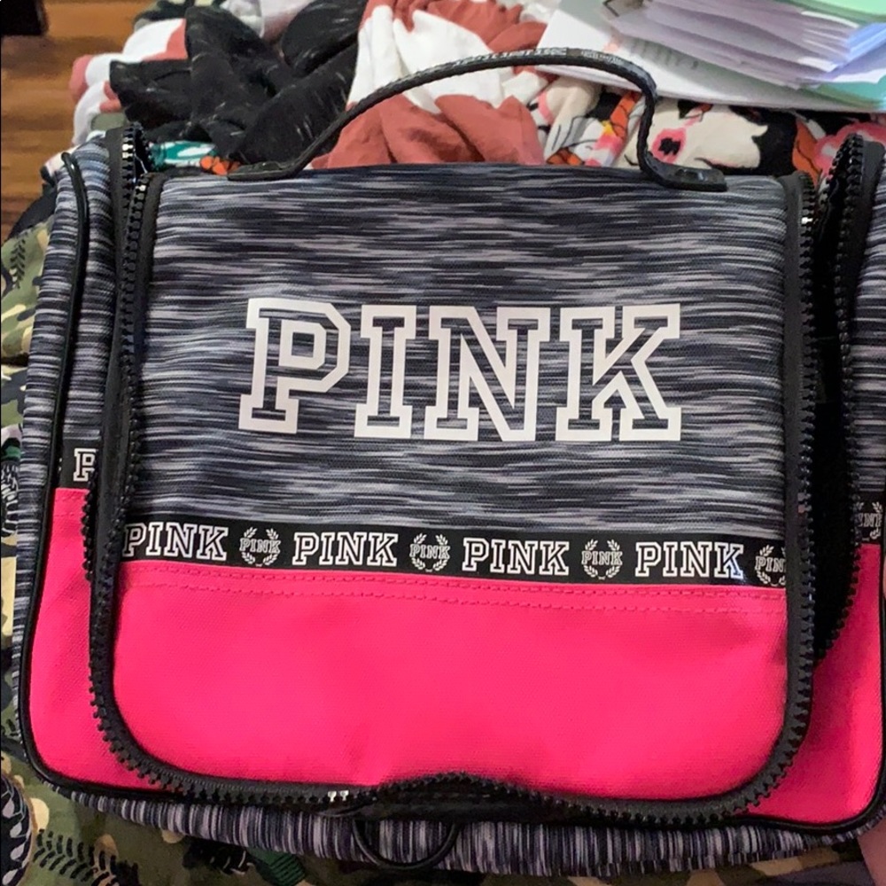 Pink Victoria Secret Makeup Bag